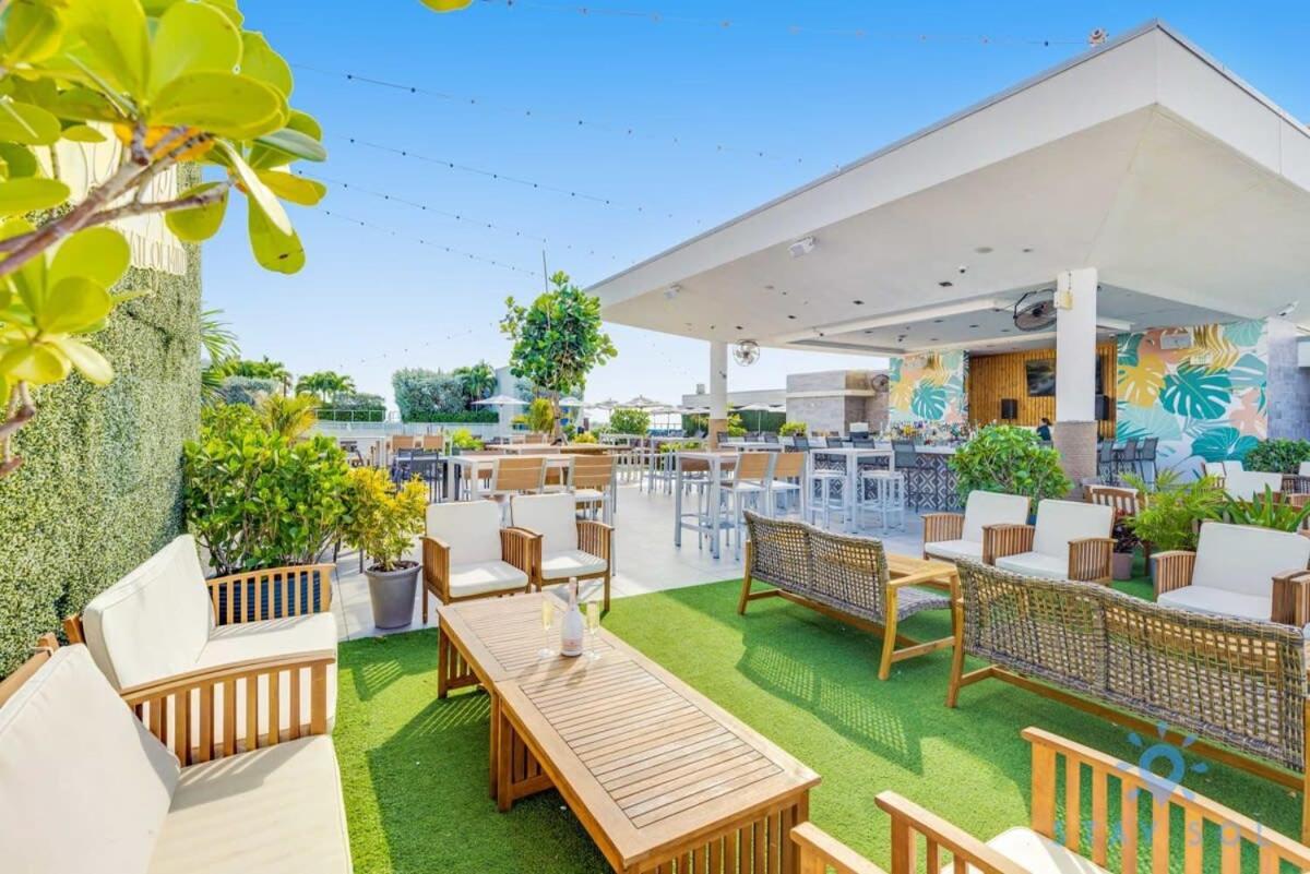 Rooftop Pool & Hot Tub - Gym - Hollywood Beach Daire Dış mekan fotoğraf