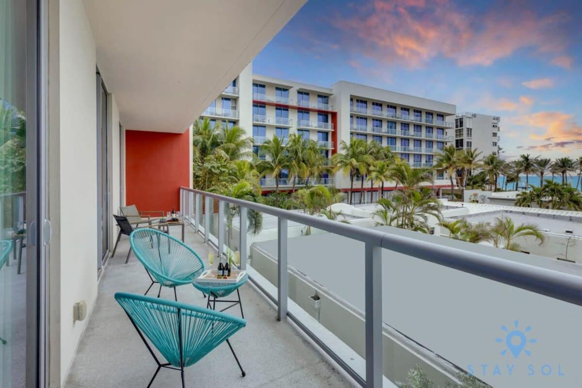 Rooftop Pool & Hot Tub - Gym - Hollywood Beach Dış mekan fotoğraf