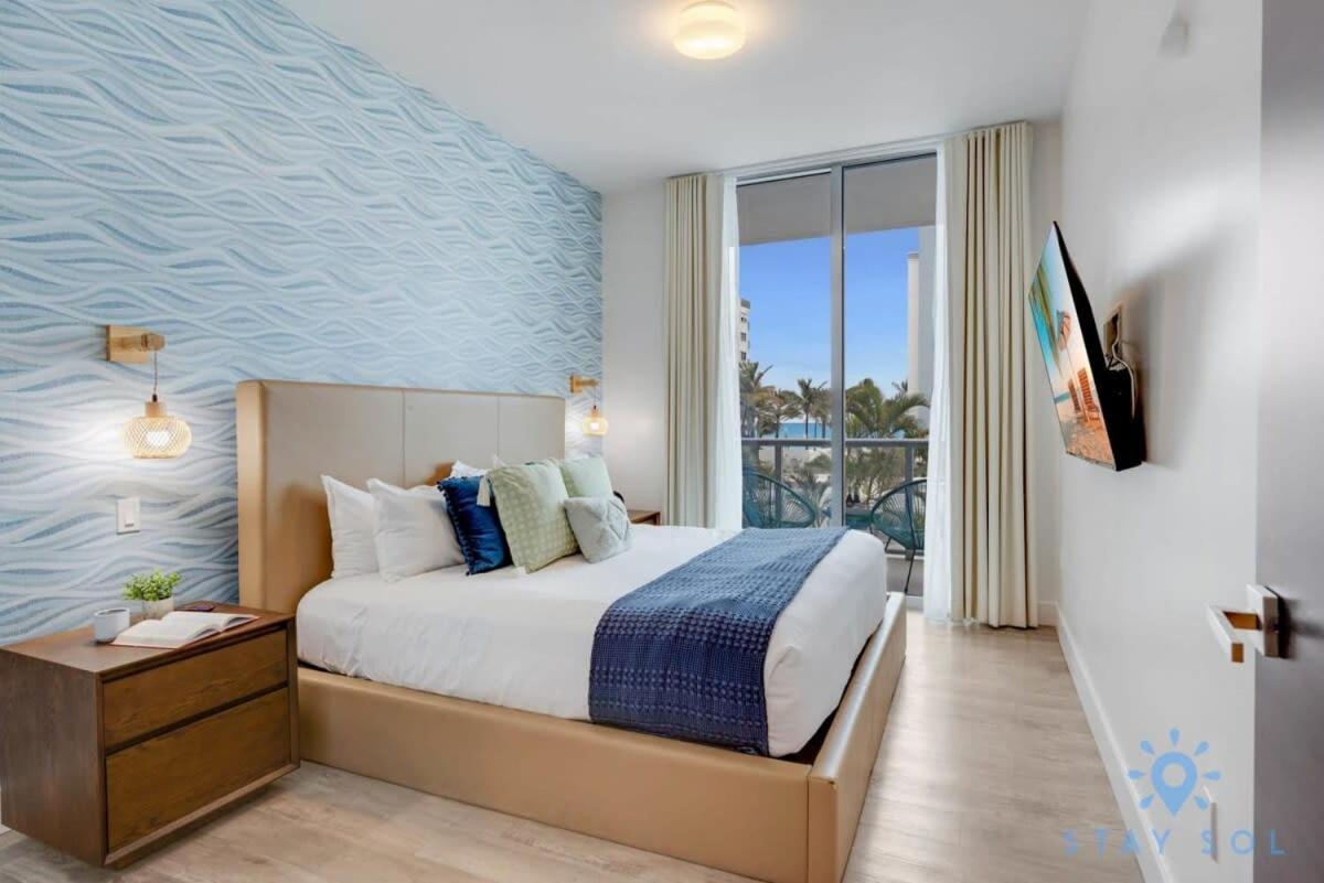 Rooftop Pool & Hot Tub - Gym - Hollywood Beach Dış mekan fotoğraf