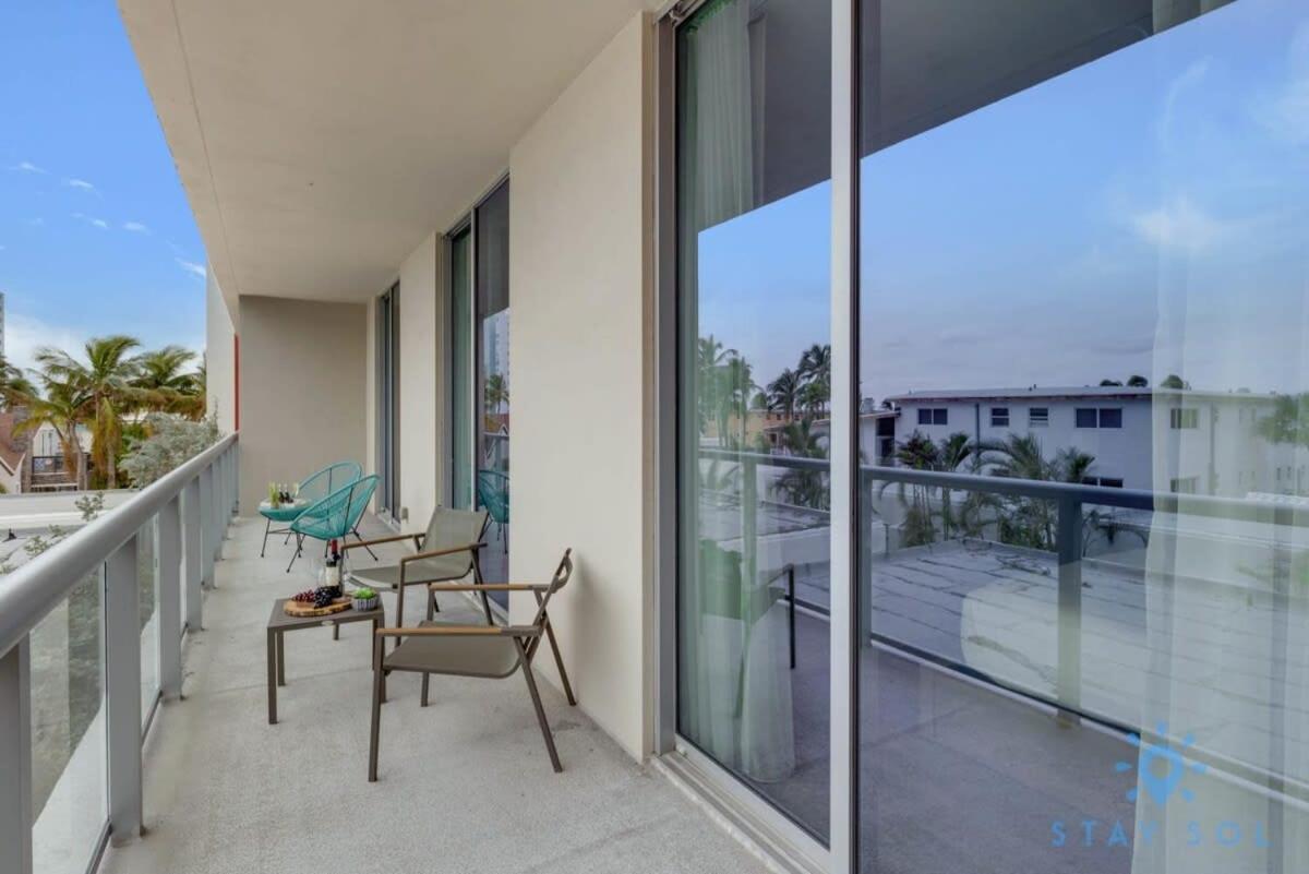 Rooftop Pool & Hot Tub - Gym - Hollywood Beach Daire Dış mekan fotoğraf