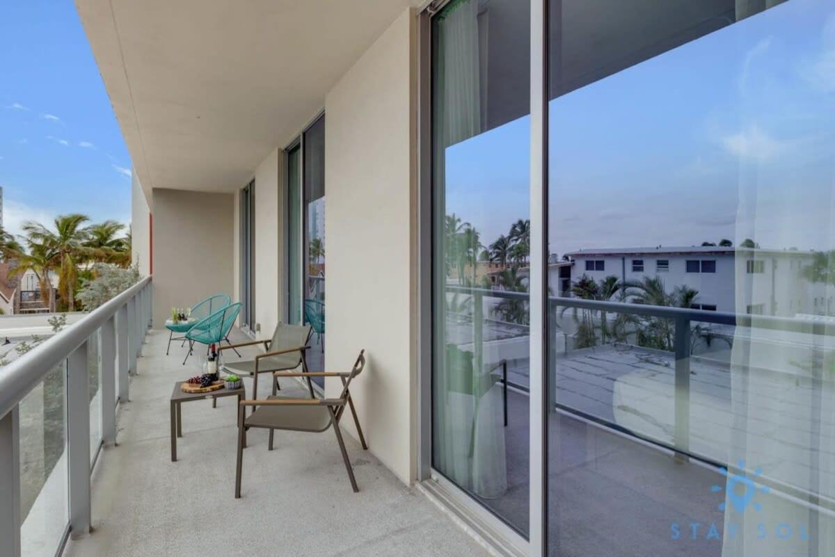 Rooftop Pool & Hot Tub - Gym - Hollywood Beach Dış mekan fotoğraf
