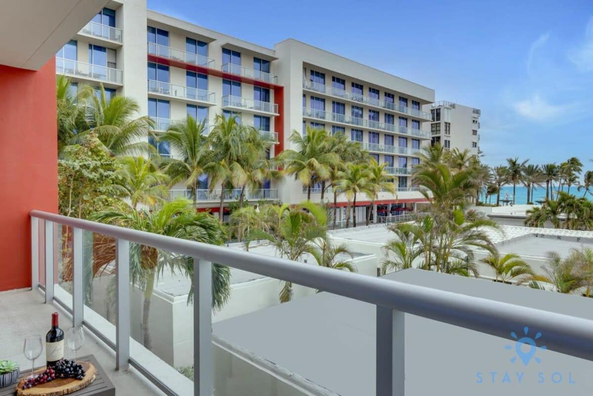 Rooftop Pool & Hot Tub - Gym - Hollywood Beach Daire Dış mekan fotoğraf